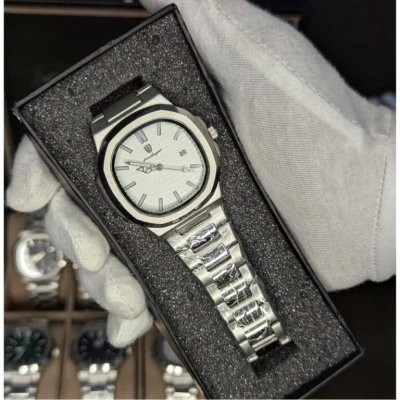 Poedagar 613 Business Quartz Luxury Stainless Steel Watch for Men secondary